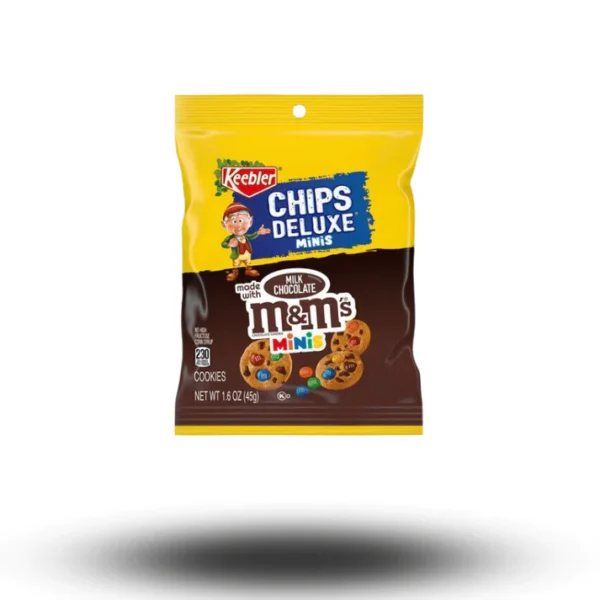 M&M Cookie Bites 30x45g – Knusprige Mini-Cookies mit M&M's