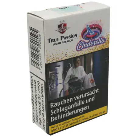 true passion tabak cinderella shisha tabak fruchtig