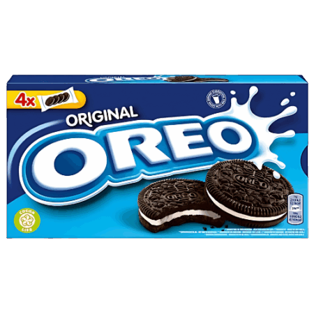 Oreo Original 12x176g – Klassische Kakaokekse mit Vanillecreme im Multipack