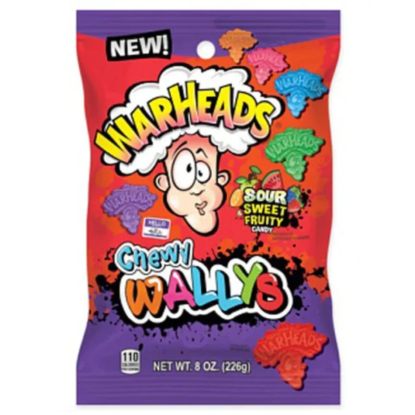 Warheads Chewy Wallys 8x226g