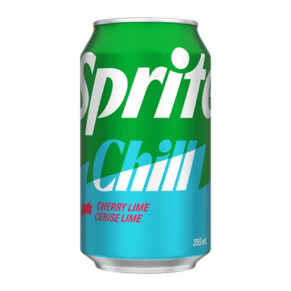 Sprite Chill Cherry Lime 12x355ml – Erfrischender Softdrink mit Kirsche und Limette