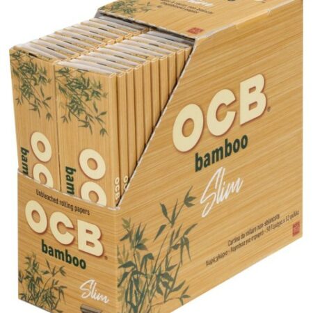 OCB Bamboo Slim 50x32 Blatt – Umweltfreundliche Zigarettenblättchen aus Bambus