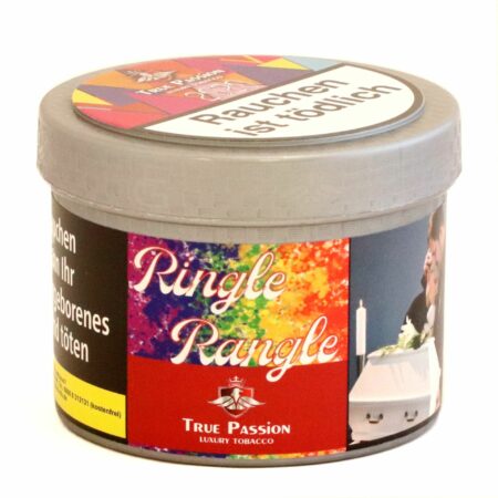 True Passion Tabak Ringle Rangle 200g – Fruchtiger Shisha-Tabak mit Zitrusgeschmack