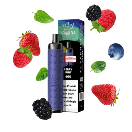 Al Fakher Vape Berry Mint 10x600er – Fruchtige Beeren mit kühler Minze