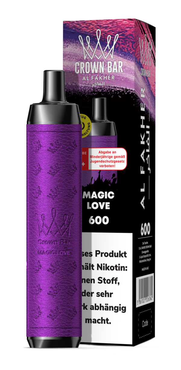 Al Fakher Vape Magic Love 10x600er – Exotische Fruchtmischung mit magischem Geschmack