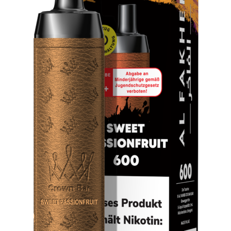 Al Fakher Vape 10x600er | Sweet Passionfruit – Tropische Passionsfrucht für ein exotisches Dampferlebnis