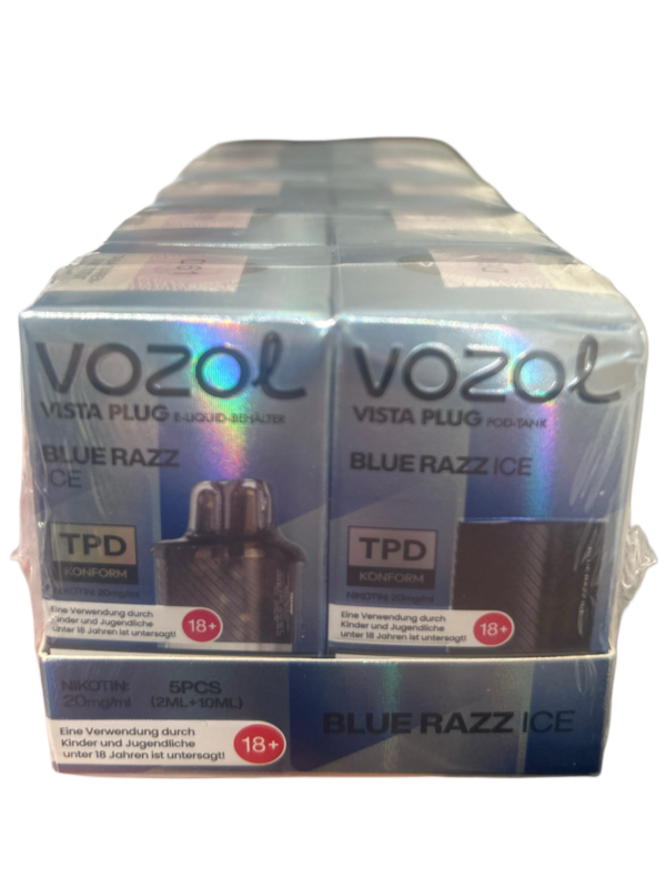 Vozol Pods Blue Razz Ice 5 x 12ml