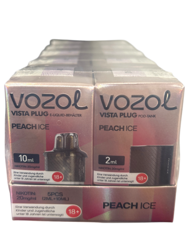 Vozol Pods Peach Ice 5 x 12ml