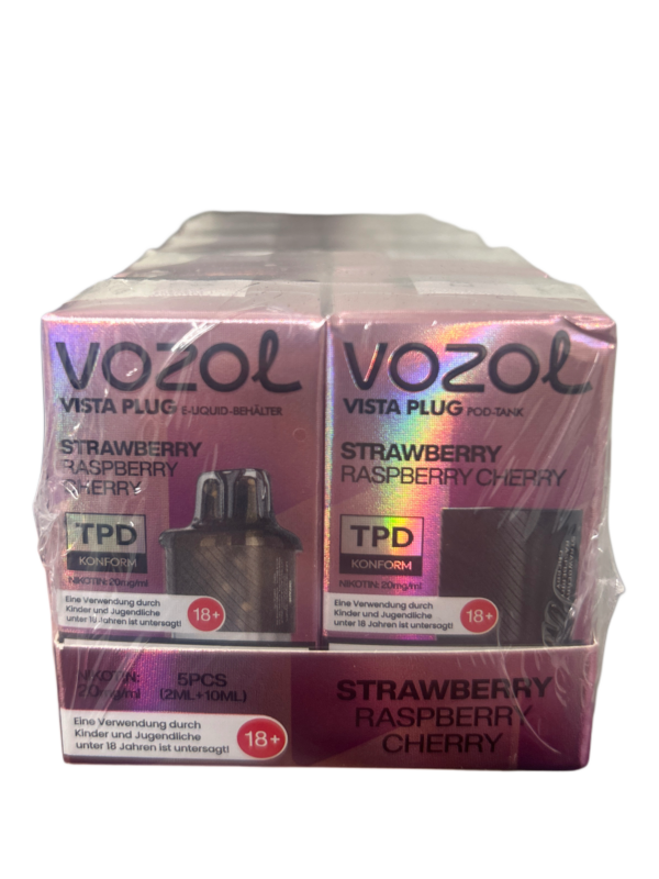 Vozol Pods Strawberry Raspberry Cherry 5 x 12ml