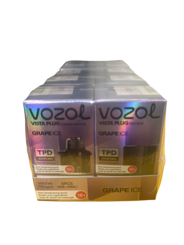 Vozol Pods Grape Ice 5 x 12ml