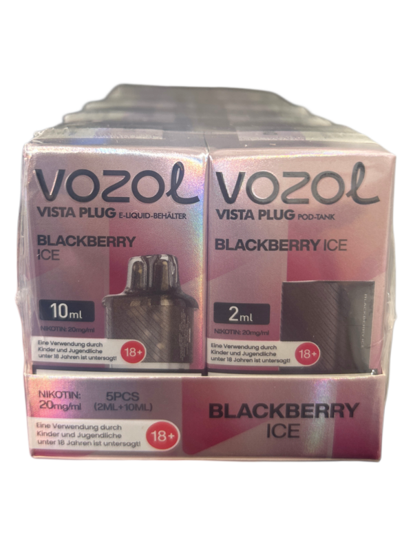 Vozol Pods Blackberry Ice 5 x 12ml