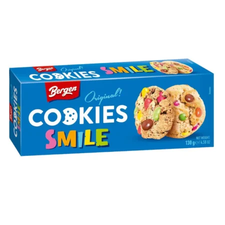 Bergen Cookies Smile 130g – Leckere Kekse mit zarter Füllung