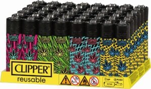 Clipper Reusable Feuerzeuge 48Stk