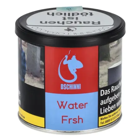 Dschinni Water Frsh 200g, erfrischender Wassermelonengeschmack für intensives Shisha-Vergnügen.