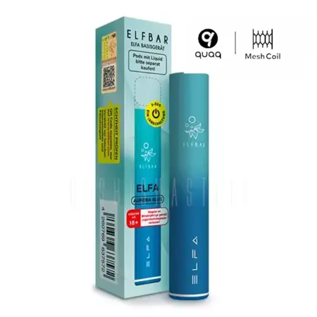 Elfbar Basisgerät Blue – 10 Stück, Basisgerät für Vaping mit modernem Design in Blau.