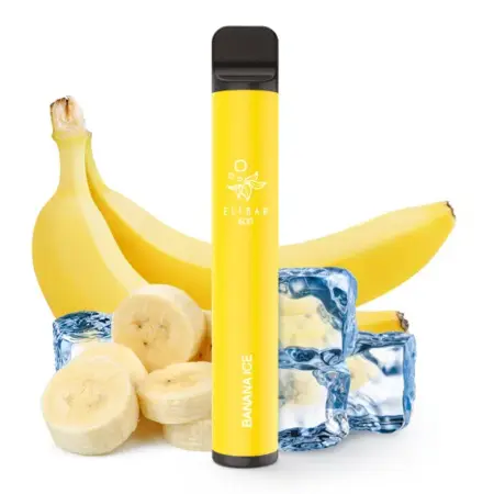 Elfbar Vapes Banana Ice 10x600er – Cremige Banane mit Eisnote für Vaping