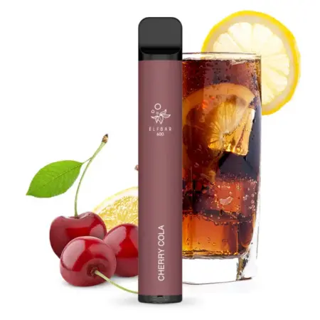 Elfbar Vapes Cherry Cola 10x600er – Fruchtige Kirsche und spritzige Cola für Vaping