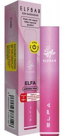 Elfbar Basisgerät Pink – 10 Stück, Basisgerät für Vaping mit elegantem Design in Pink.