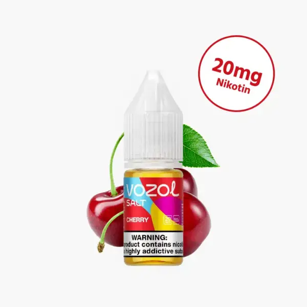 Vozol Liquid Cherry 10 x 10ml – Intensiver Kirschgeschmack für Vaping