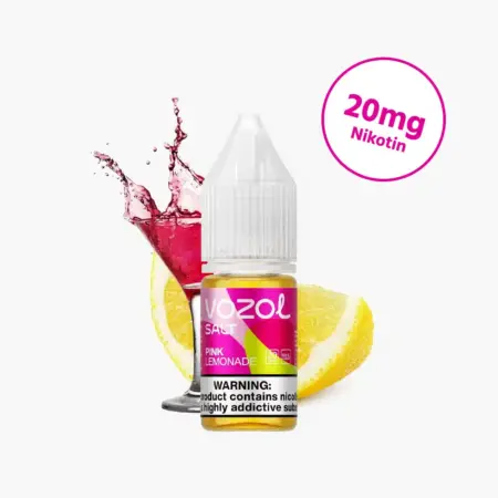 Vozol Liquid Pink Lemonade 10 x 10ml – Spritzige Zitronenlimonade mit fruchtiger Süße