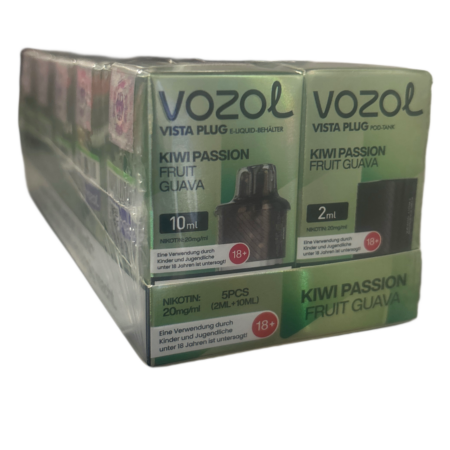 vozol pods kiwi passion fruit guava vape