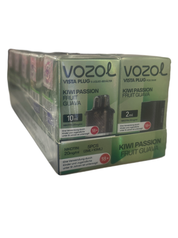 vozol pods kiwi passion fruit guava vape