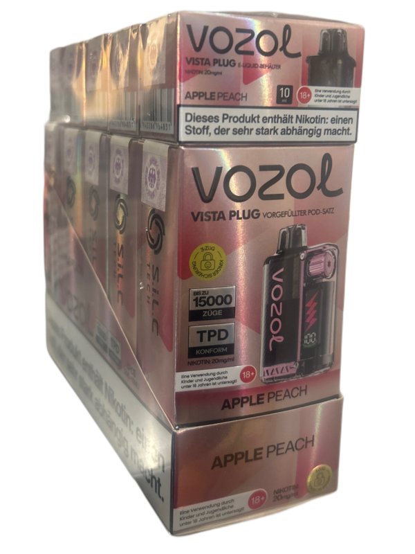 Vozol Vista Plug Apple Peach 5x15000 - Image 2