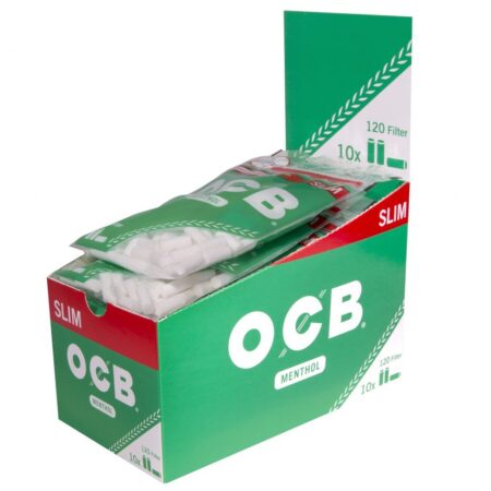 ocb menthol slim tips rauchgenuss menthol frische