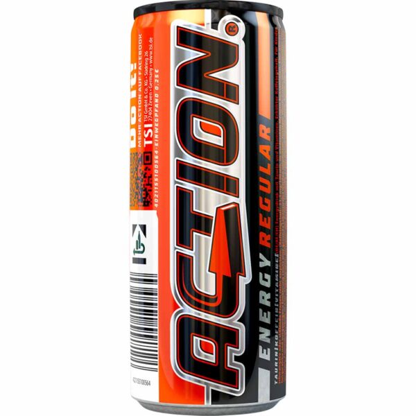 action energy drink mit dpg erfrischend