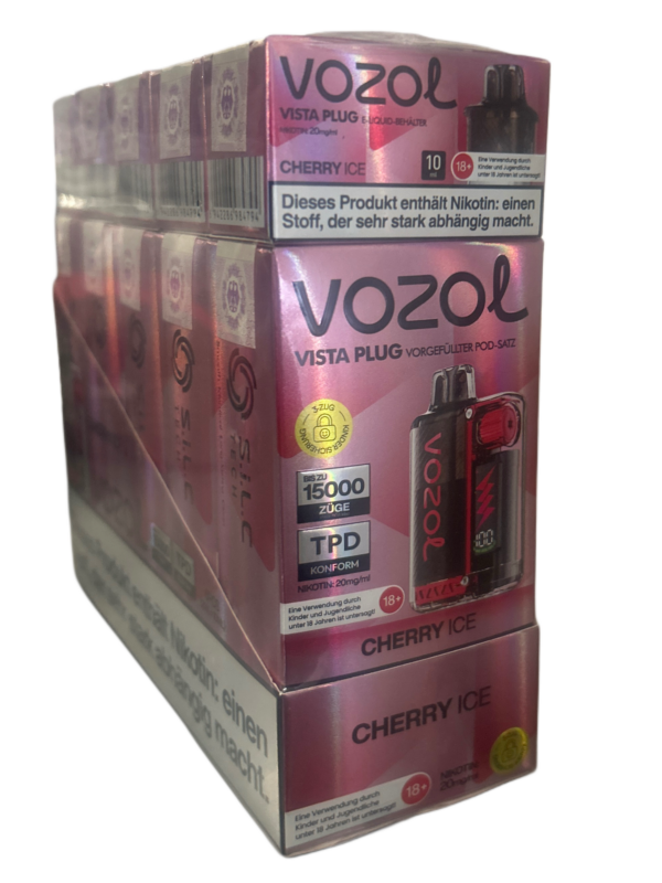 Vozol Vista Plug Cherry Ice 5x15000 - Image 2