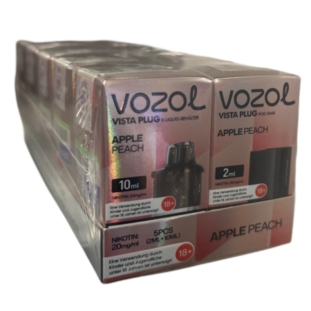 vozol pods apple peach vape