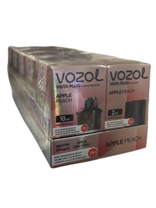 vozol pods apple peach vape