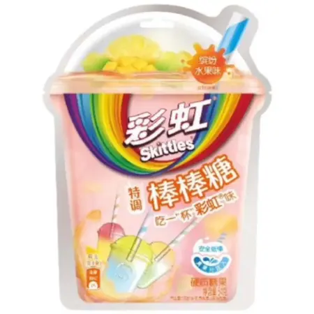 Skittles Colorful Water & Fruit Flavour 8x54g – Bunte Kaubonbons mit erfrischendem Fruchtgeschmack