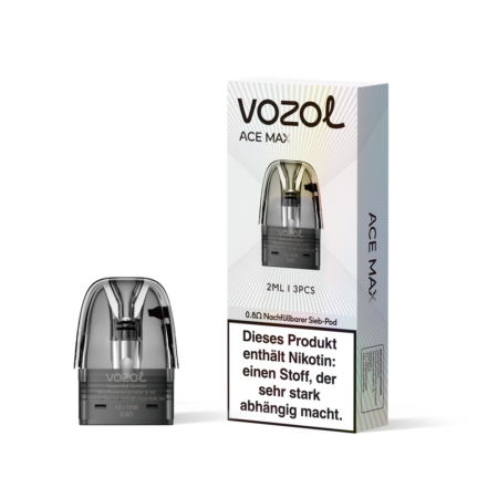 vozol ace max nachfüllbehälter 10x3er pods