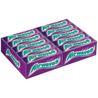 Airwaves Cool Cassis 30x12er – Zuckerfreier Kaugummi mit Cassis- und Menthol-Geschmack