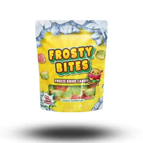 Frosty Bites Gummy Hamburger 24x50g – Lustige Gummibonbons in Mini-Hamburger-Form