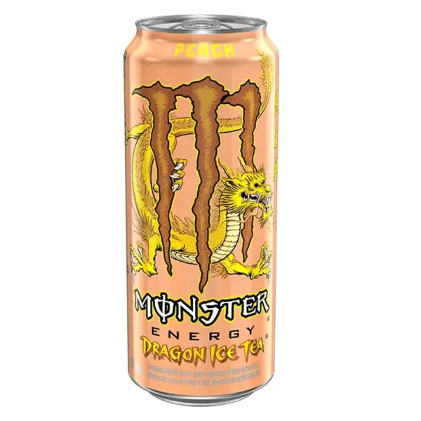 monster dragon ice tea peach energy drink