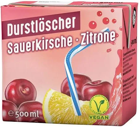 durstlöscher sauerkirsche zitrone fruchtig erfrischend süß sauer