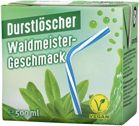 durstlöscher waldmeister erfrischend süß aromatisch