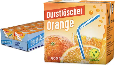 durstlöscher orange fruchtig erfrischend süß