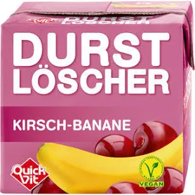 durstlöscher banane kirsche fruchtig süß erfrischend