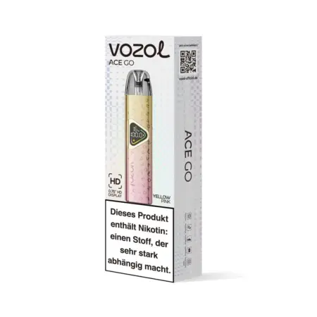 vozol ace go yellow pink vape 1 Stück