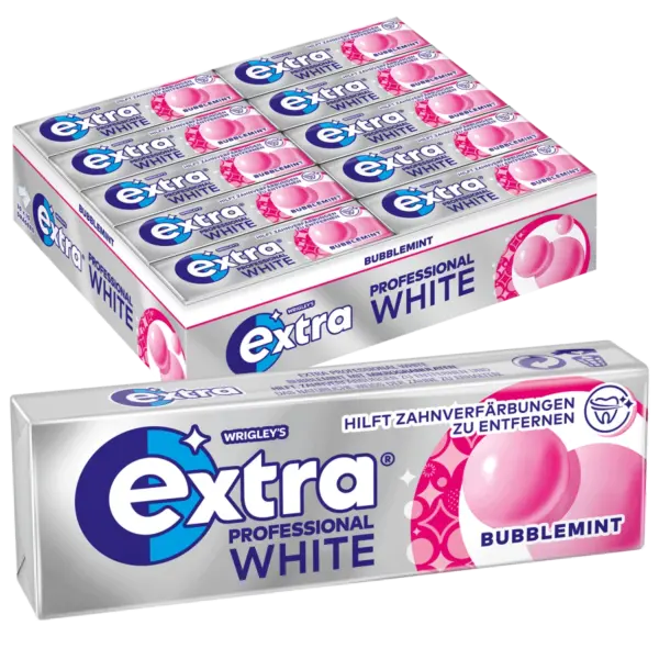 Wrigley's Extra Professional White Bubblemint 30x10er