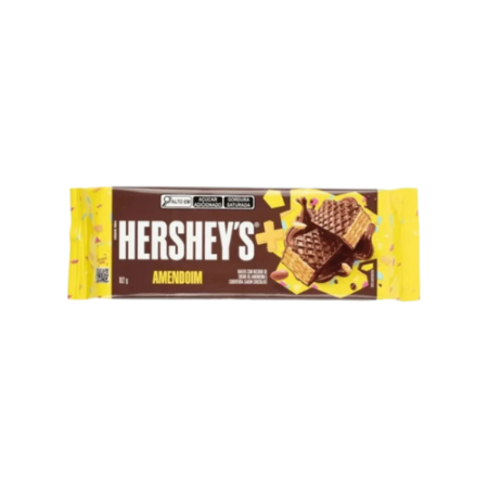 hersheys wafer erdnuss knusprige schokolade peanut 102g