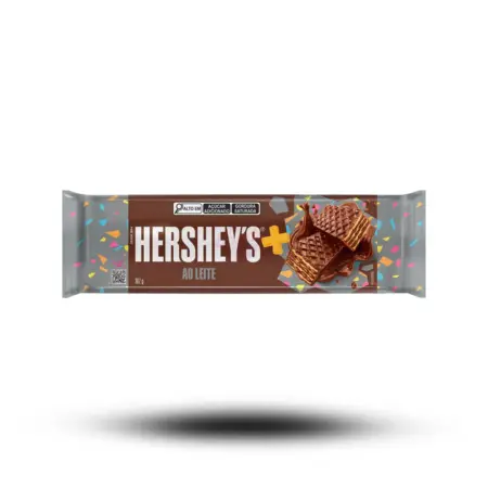 hersheys wafer milk chocolate knusprige schokolade 102g