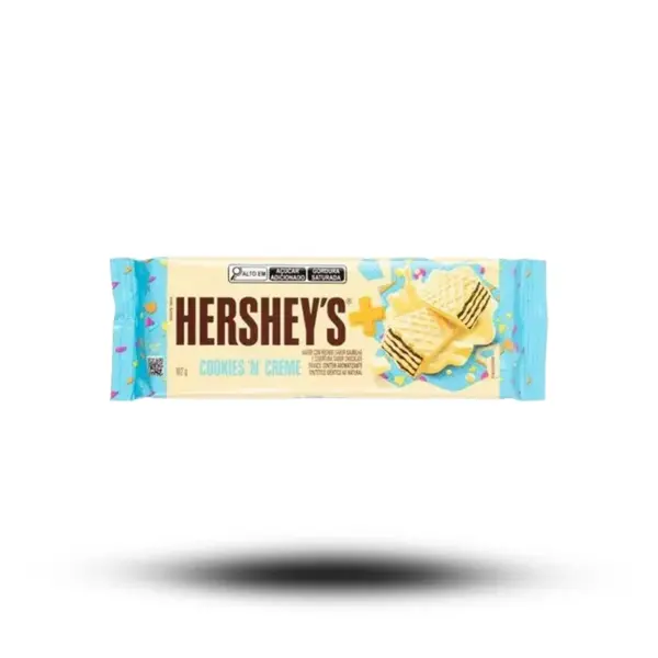 hersheys wafer cookies n cream knusprige schokolade 102g