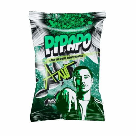 Amo Pipapo Körner Original 42x100g – Naturbelassene, geröstete Sonnenblumenkerne im Vorratspack