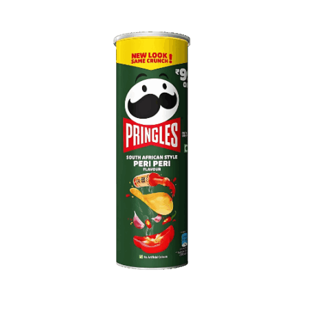 Pringles South African Style Peri Peri 16x102g – Scharfe Kartoffelchips mit exotischer Würze