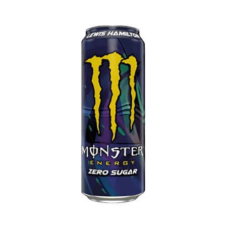 Monster Energy Lewis Hamilton Zero Sugar 12x500ml – Zuckerfreier Energy-Drink in der F1-Edition