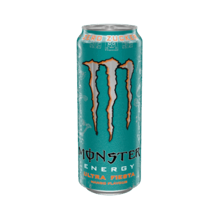 Monster Energy Ultra Fiesta Mango Zero 12x500ml – Zuckerfreier Energy-Drink mit Mango-Geschmack